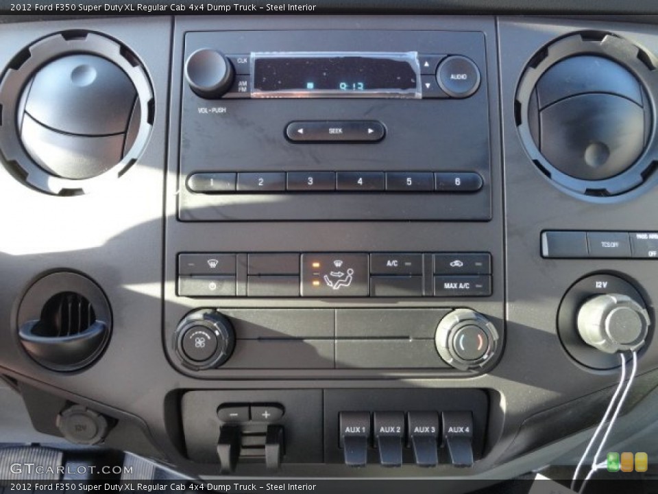 Steel Interior Controls for the 2012 Ford F350 Super Duty XL Regular Cab 4x4 Dump Truck #60648889