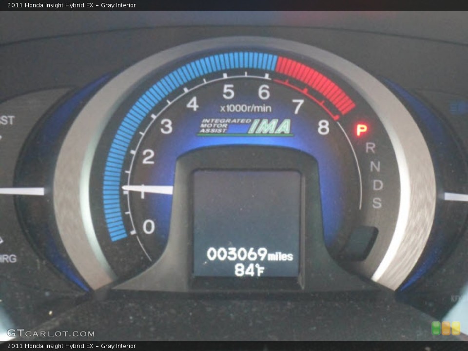 Gray Interior Gauges for the 2011 Honda Insight Hybrid EX #60650480