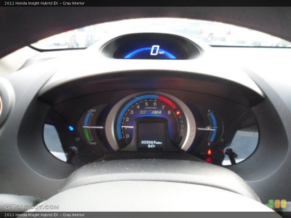 Gray Interior Gauges for the 2011 Honda Insight Hybrid EX #60650717