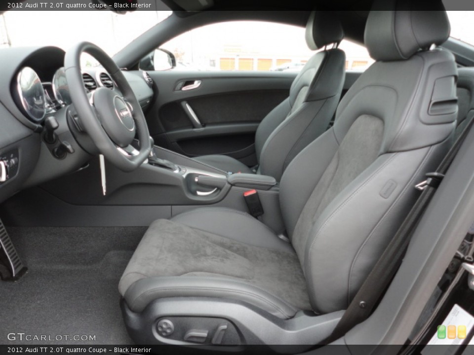 Black Interior Photo for the 2012 Audi TT 2.0T quattro Coupe #60650774