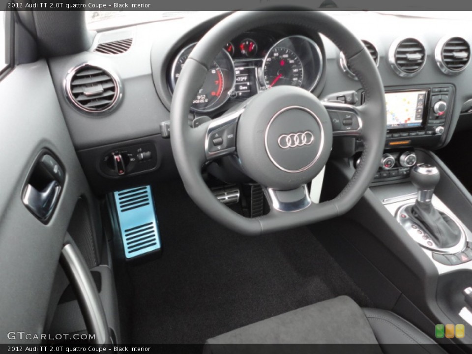 Black Interior Dashboard for the 2012 Audi TT 2.0T quattro Coupe #60650789