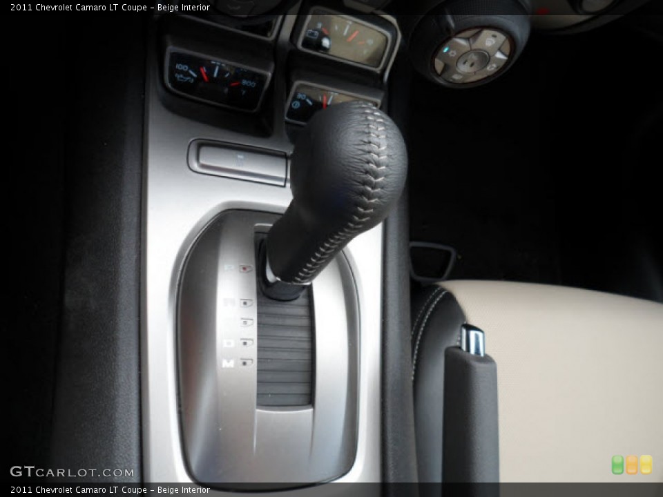 Beige Interior Transmission for the 2011 Chevrolet Camaro LT Coupe #60650825