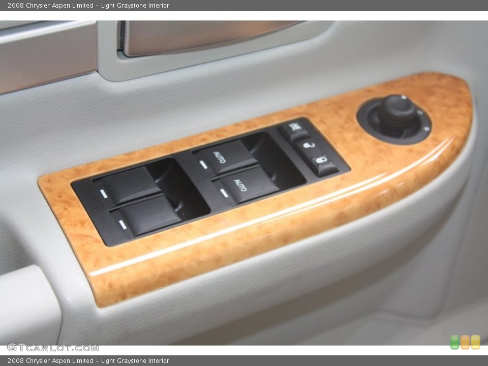 Light Graystone Interior Controls for the 2008 Chrysler Aspen Limited #60652376