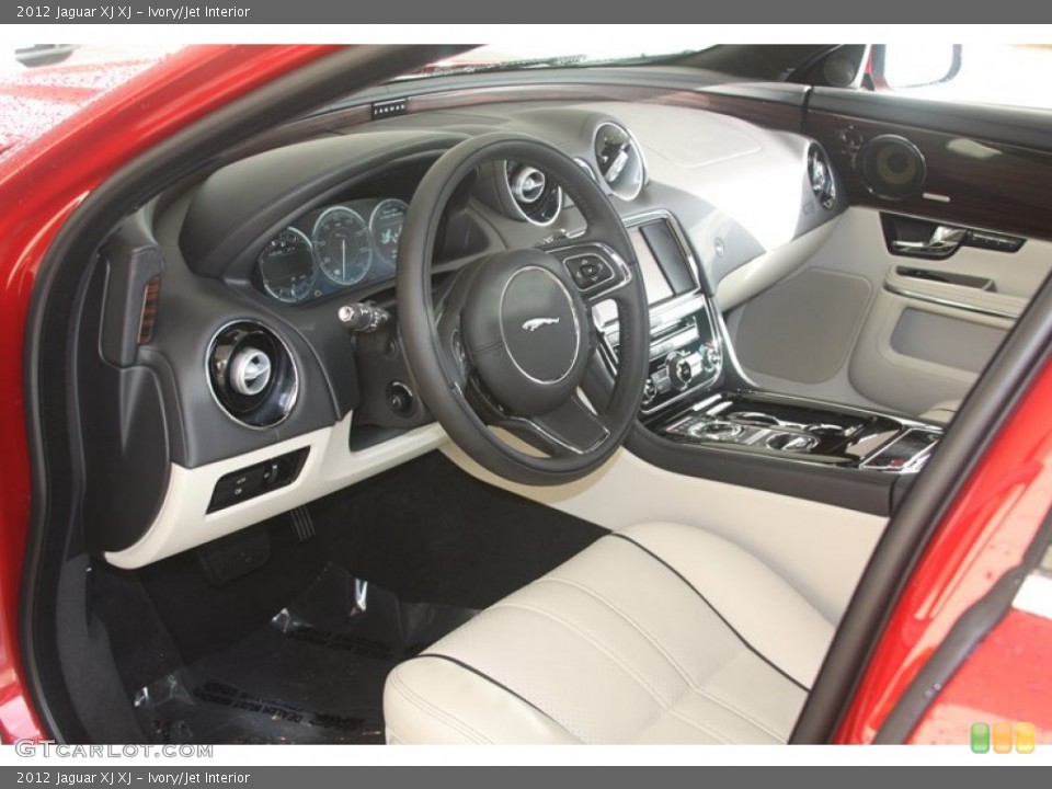Ivory/Jet Interior Photo for the 2012 Jaguar XJ XJ #60653567