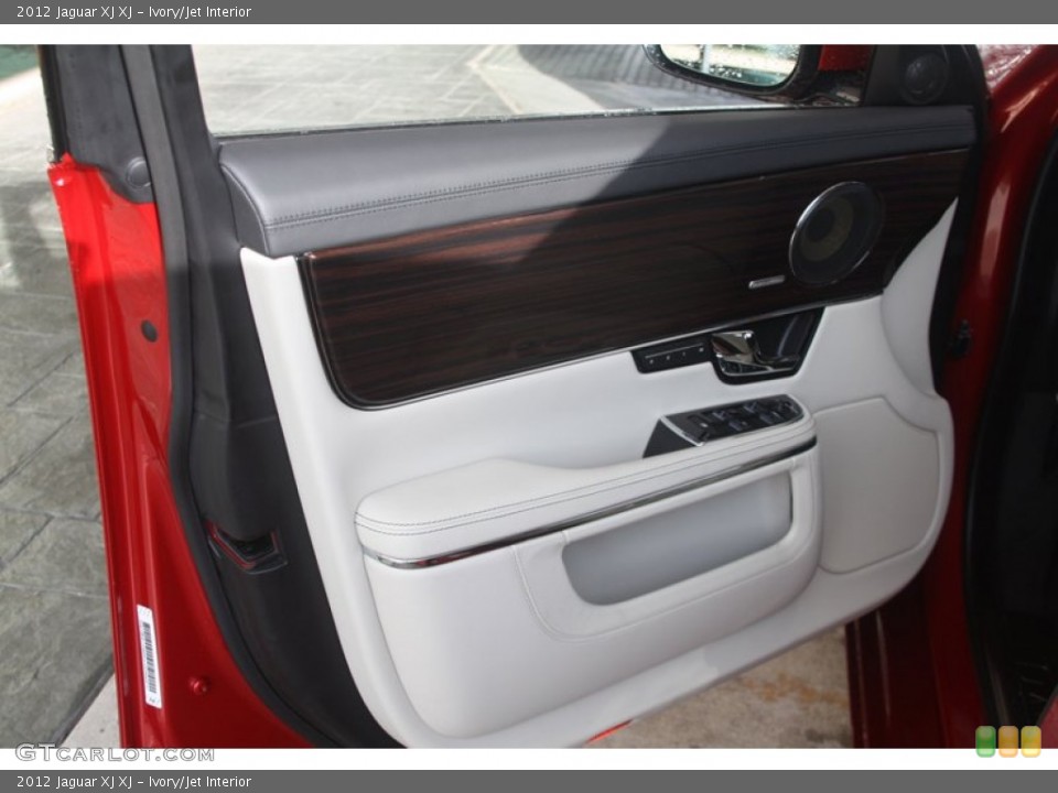Ivory/Jet Interior Door Panel for the 2012 Jaguar XJ XJ #60653645