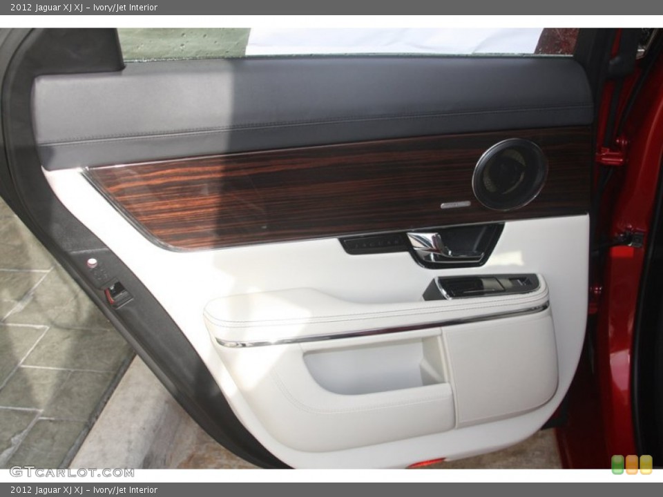 Ivory/Jet Interior Door Panel for the 2012 Jaguar XJ XJ #60653672