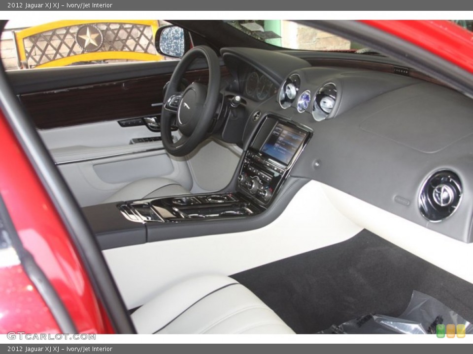 Ivory/Jet Interior Dashboard for the 2012 Jaguar XJ XJ #60653751
