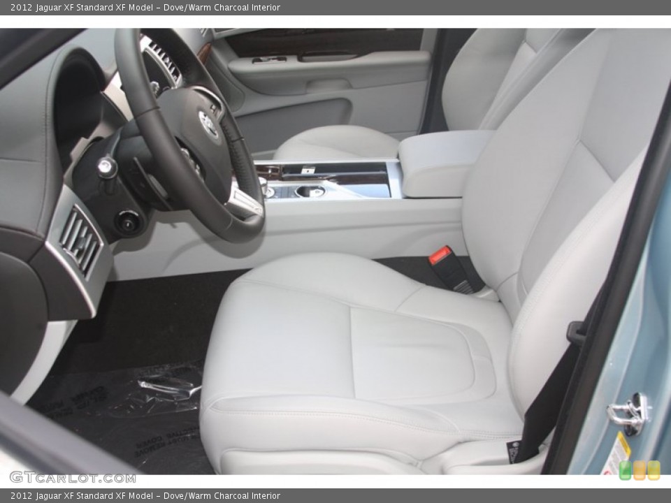 Dove/Warm Charcoal Interior Photo for the 2012 Jaguar XF  #60654377