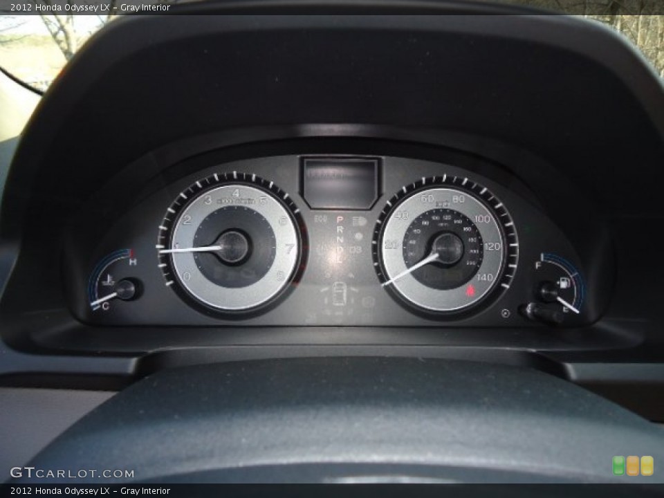 Gray Interior Gauges for the 2012 Honda Odyssey LX #60655121