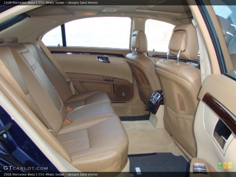 designo Sand 2008 Mercedes-Benz S Interiors