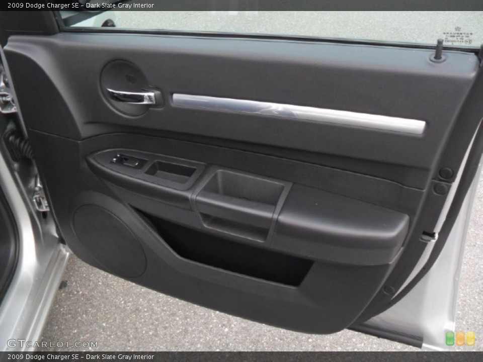 Dark Slate Gray Interior Door Panel for the 2009 Dodge Charger SE #60657893
