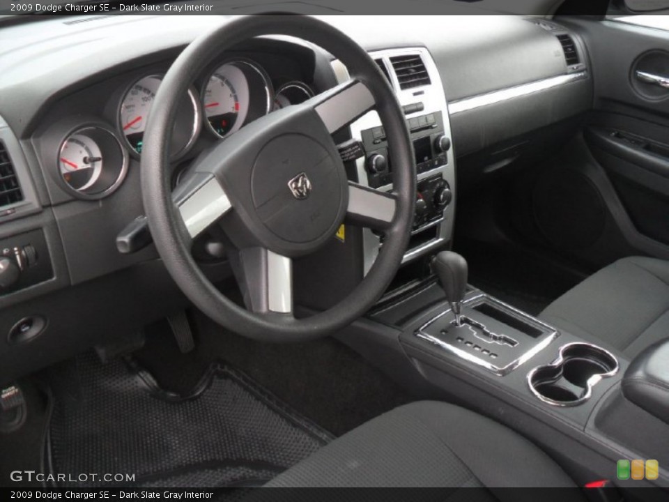 Dark Slate Gray Interior Prime Interior for the 2009 Dodge Charger SE #60657923