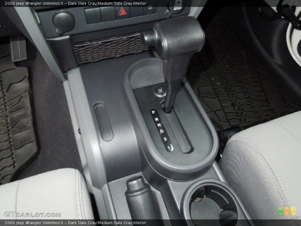 Dark Slate Gray/Medium Slate Gray Interior Transmission for the 2009 Jeep Wrangler Unlimited X #60661646