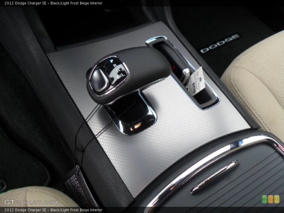 Black/Light Frost Beige Interior Transmission for the 2012 Dodge Charger SE #60662804