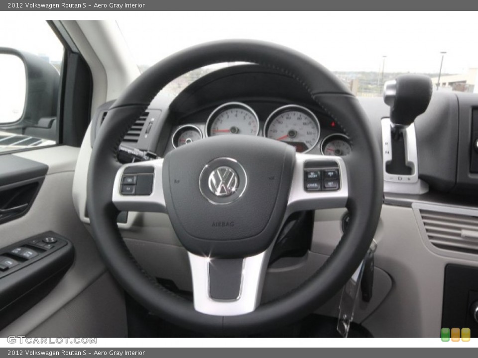 Aero Gray Interior Steering Wheel for the 2012 Volkswagen Routan S #60664229