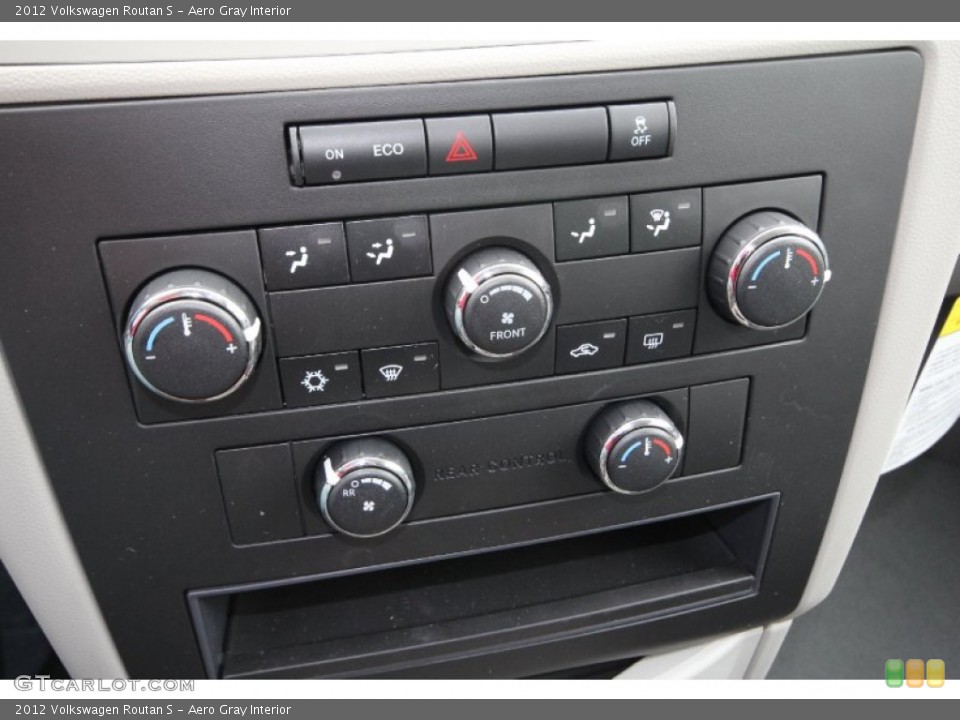Aero Gray Interior Controls for the 2012 Volkswagen Routan S #60664307