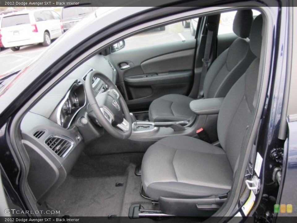 Black Interior Photo for the 2012 Dodge Avenger SXT #60666797