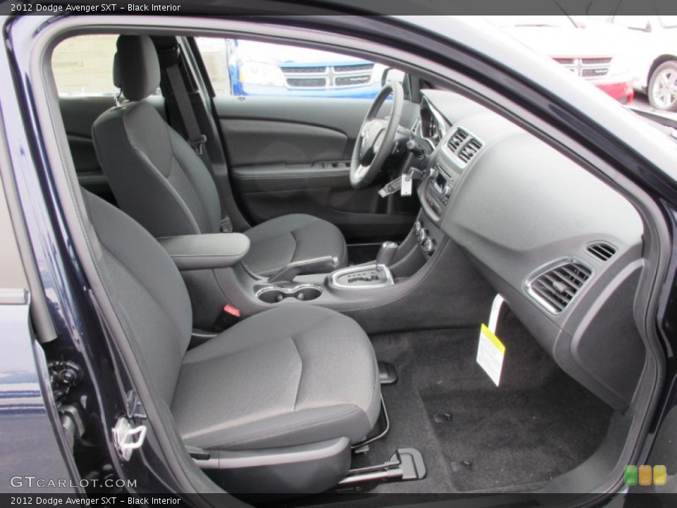 Black Interior Photo for the 2012 Dodge Avenger SXT #60666818