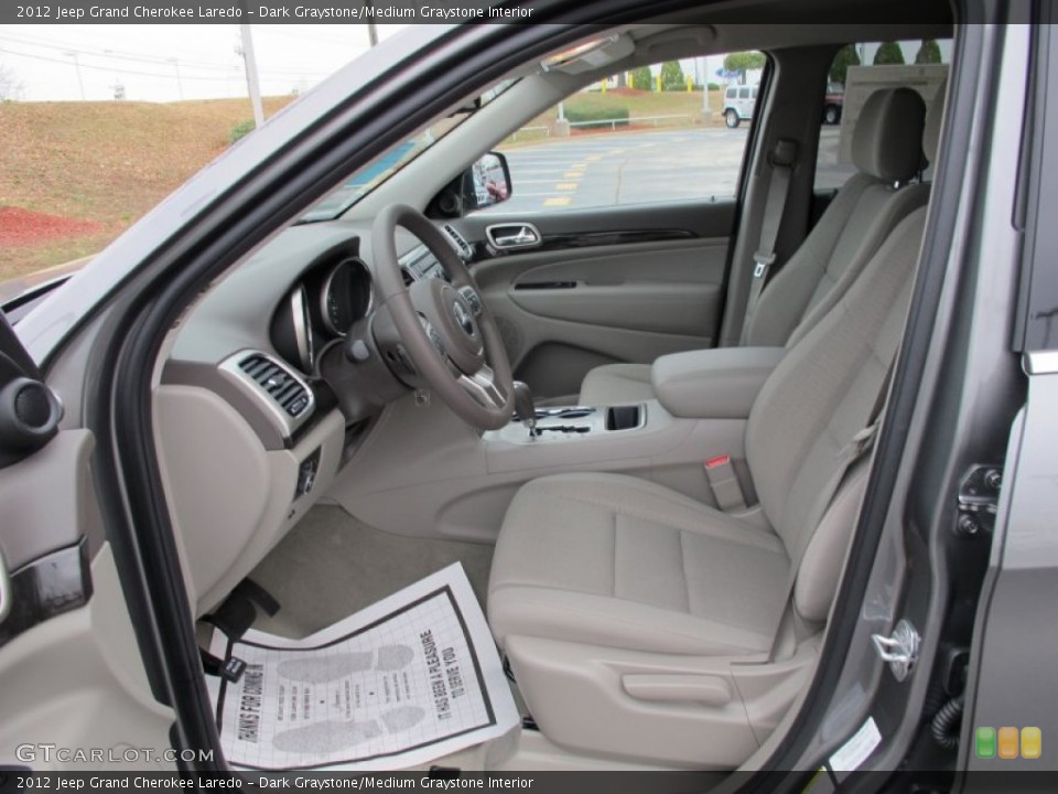 Dark Graystone/Medium Graystone Interior Photo for the 2012 Jeep Grand Cherokee Laredo #60667419