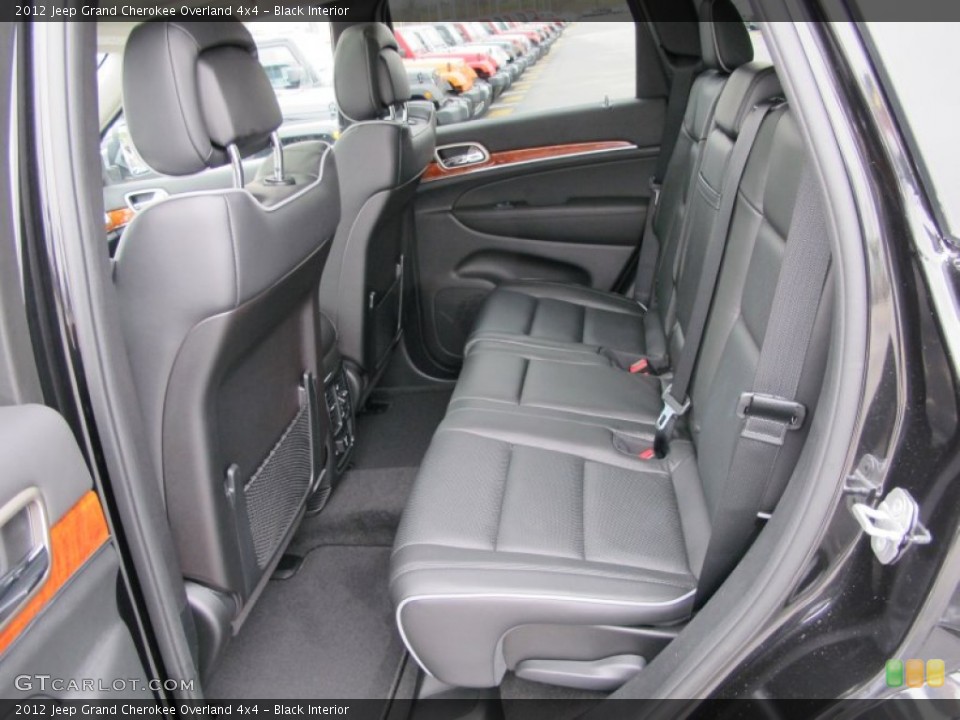 Black Interior Photo for the 2012 Jeep Grand Cherokee Overland 4x4 #60667688