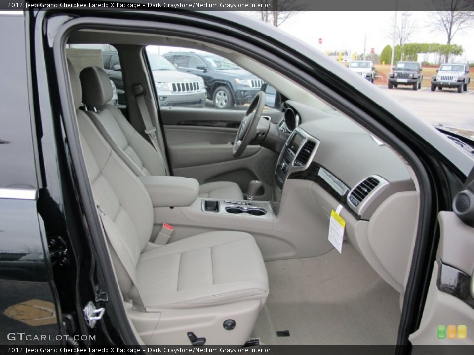 Dark Graystone/Medium Graystone Interior Photo for the 2012 Jeep Grand Cherokee Laredo X Package #60667839