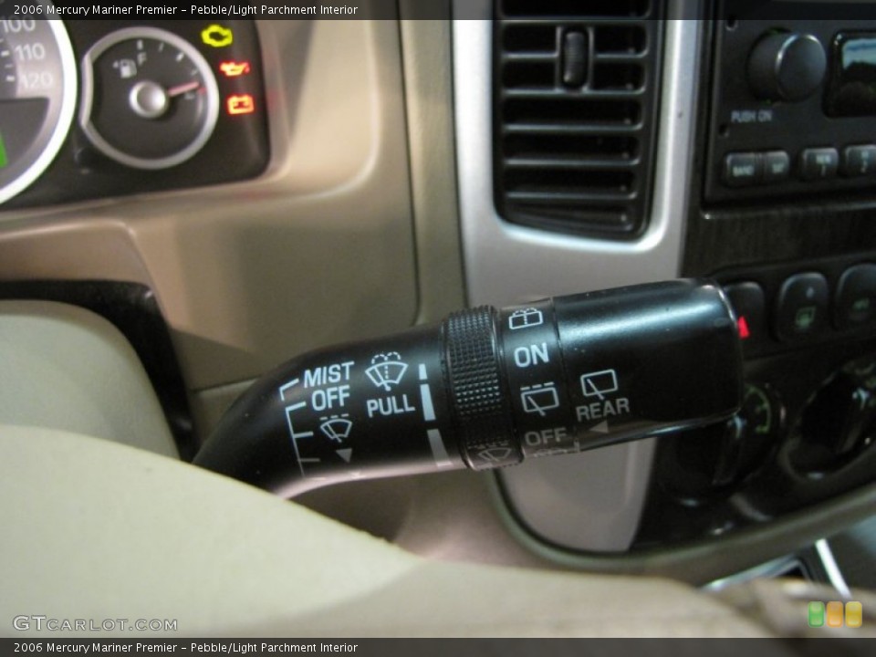 Pebble/Light Parchment Interior Controls for the 2006 Mercury Mariner Premier #60672845