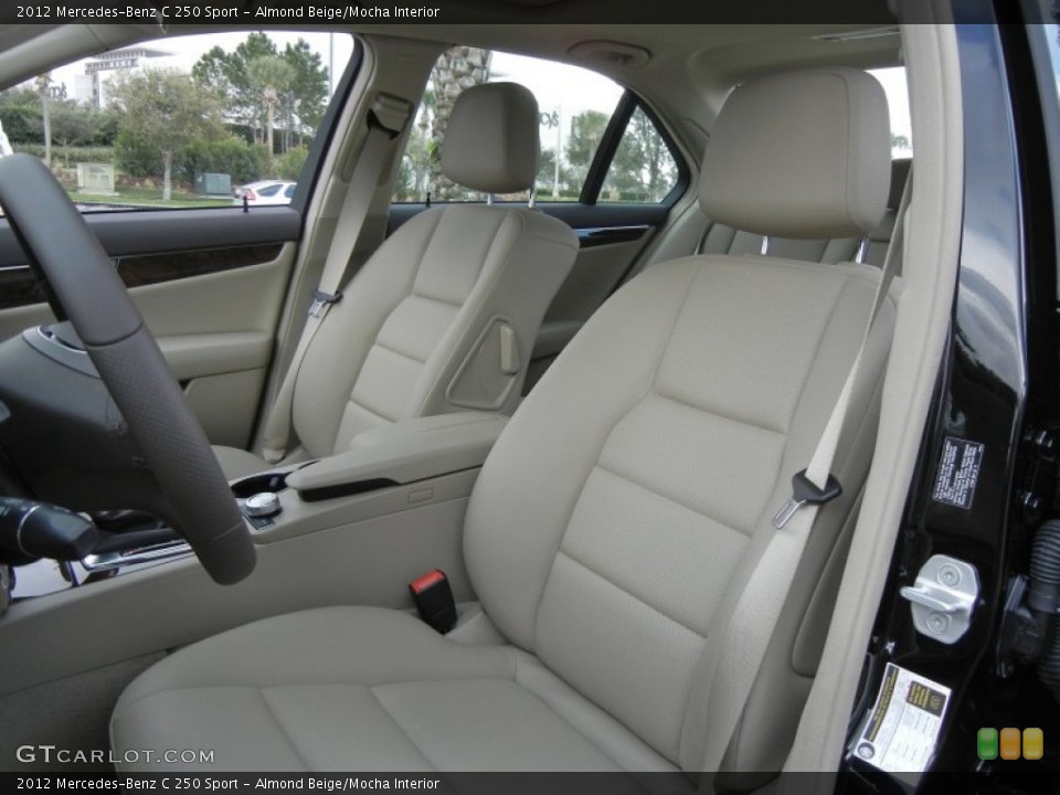 Almond Beige/Mocha Interior Photo for the 2012 Mercedes-Benz C 250 Sport #60679414