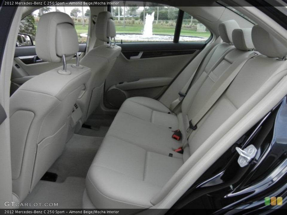 Almond Beige/Mocha Interior Photo for the 2012 Mercedes-Benz C 250 Sport #60679435
