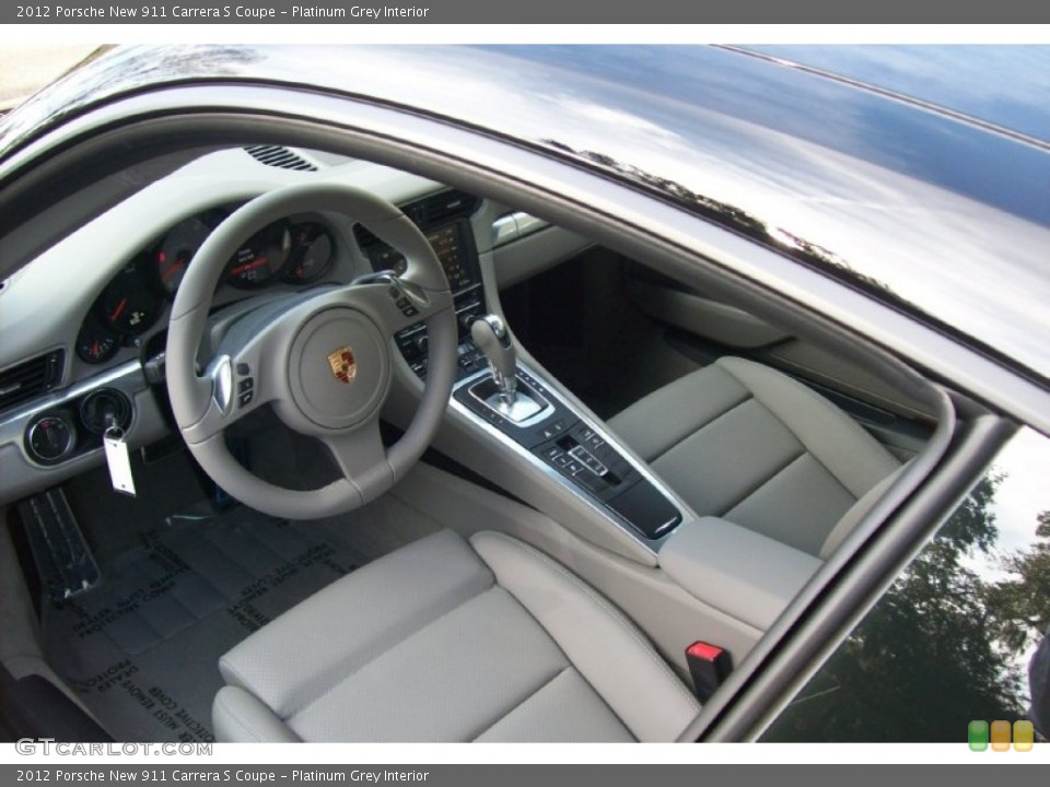 Platinum Grey Interior Photo for the 2012 Porsche New 911 Carrera S Coupe #60682388