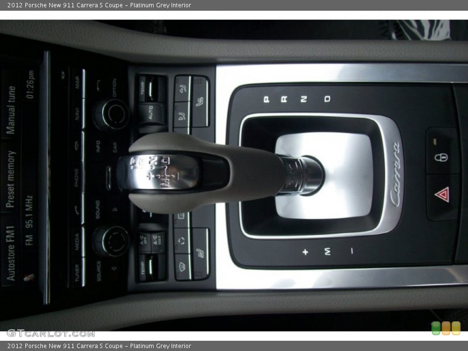 Platinum Grey Interior Transmission for the 2012 Porsche New 911 Carrera S Coupe #60682493