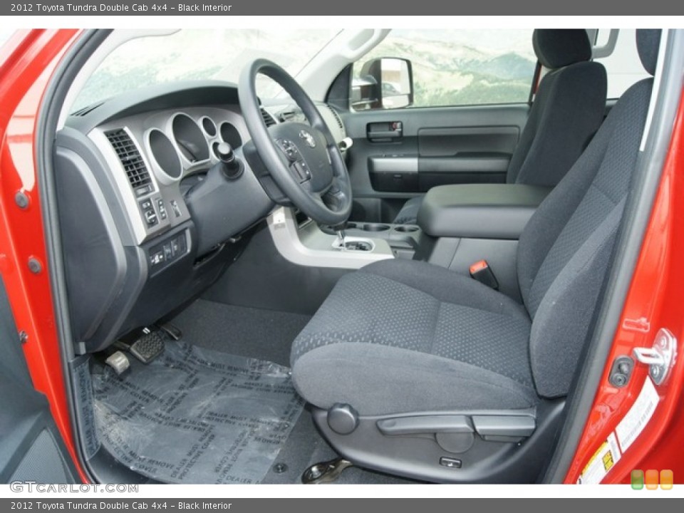 Black Interior Photo for the 2012 Toyota Tundra Double Cab 4x4 #60683924