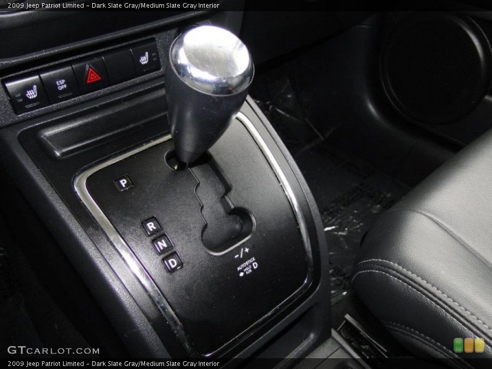 Dark Slate Gray/Medium Slate Gray Interior Transmission for the 2009 Jeep Patriot Limited #60685895