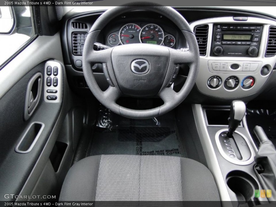 Dark Flint Gray Interior Dashboard for the 2005 Mazda Tribute s 4WD #60687290