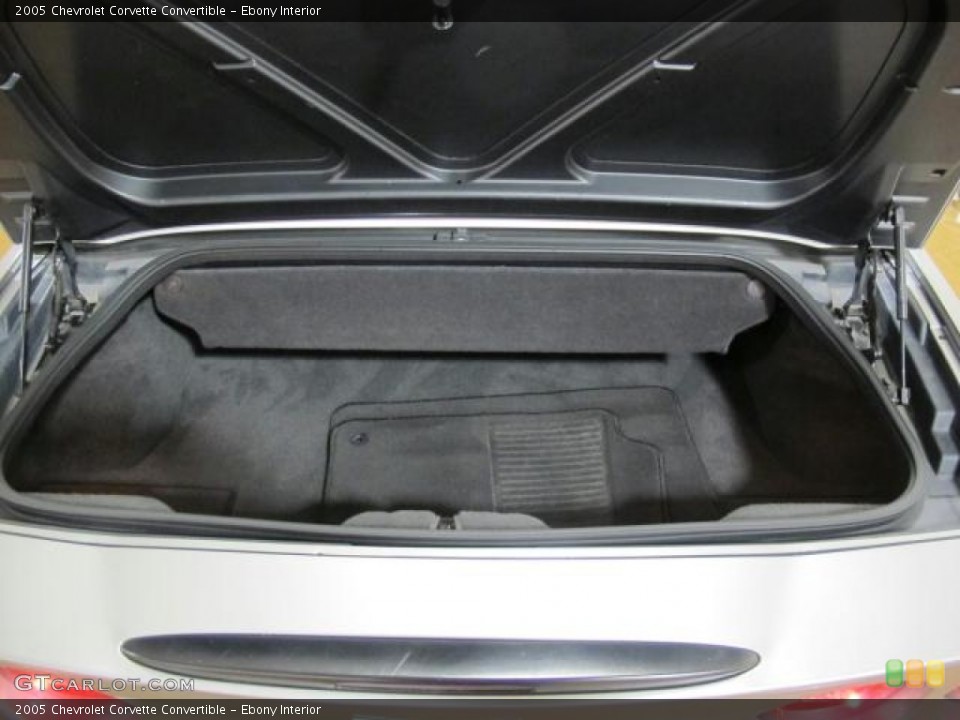 Ebony Interior Trunk for the 2005 Chevrolet Corvette Convertible #60688259
