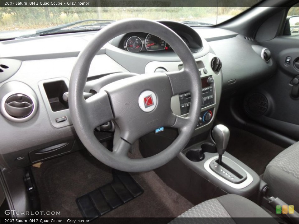 Gray Interior Dashboard for the 2007 Saturn ION 2 Quad Coupe #60689741