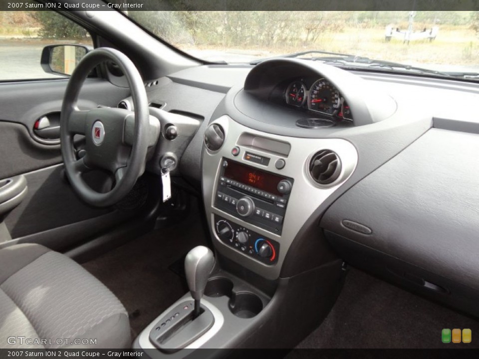 Gray Interior Dashboard for the 2007 Saturn ION 2 Quad Coupe #60689771