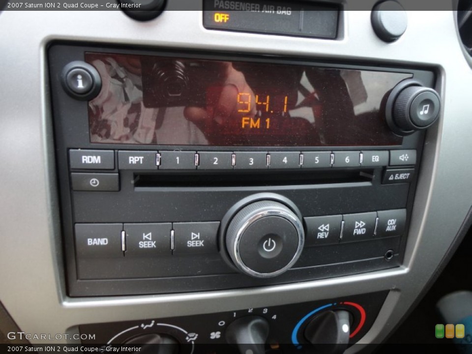 Gray Interior Audio System for the 2007 Saturn ION 2 Quad Coupe #60689843