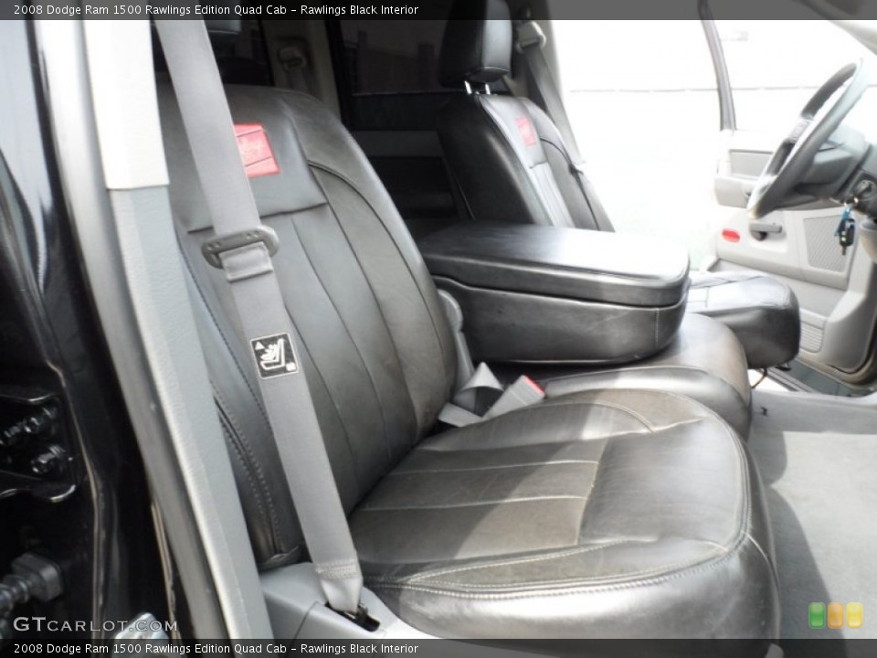 Rawlings Black Interior Photo for the 2008 Dodge Ram 1500 Rawlings Edition Quad Cab #60692291