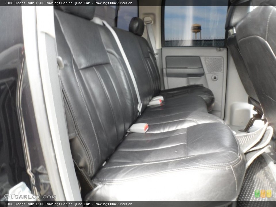 Rawlings Black Interior Photo for the 2008 Dodge Ram 1500 Rawlings Edition Quad Cab #60692303