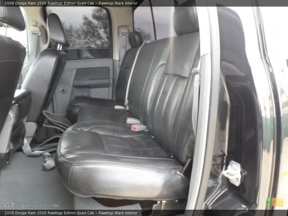 Rawlings Black Interior Photo for the 2008 Dodge Ram 1500 Rawlings Edition Quad Cab #60692315