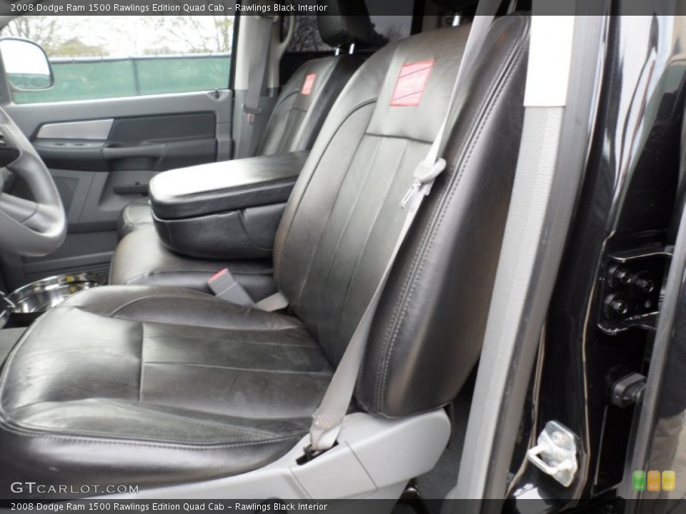 Rawlings Black Interior Photo for the 2008 Dodge Ram 1500 Rawlings Edition Quad Cab #60692333