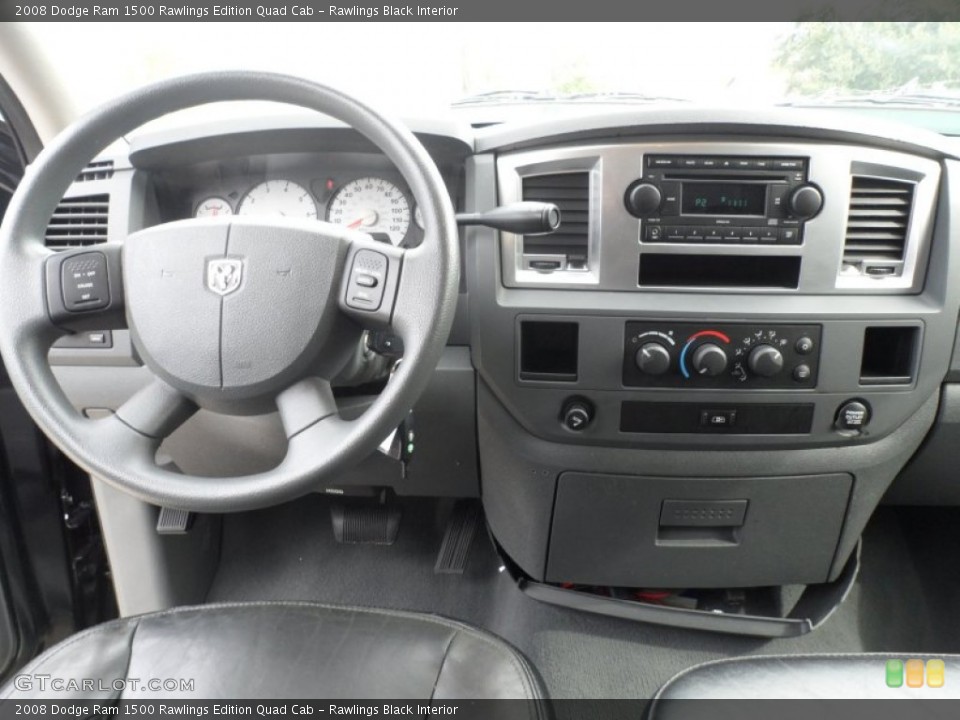 Rawlings Black Interior Dashboard for the 2008 Dodge Ram 1500 Rawlings Edition Quad Cab #60692351