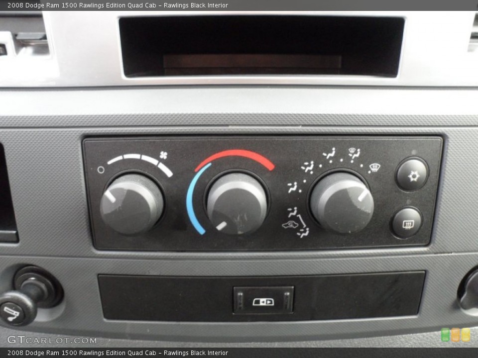 Rawlings Black Interior Controls for the 2008 Dodge Ram 1500 Rawlings Edition Quad Cab #60692372