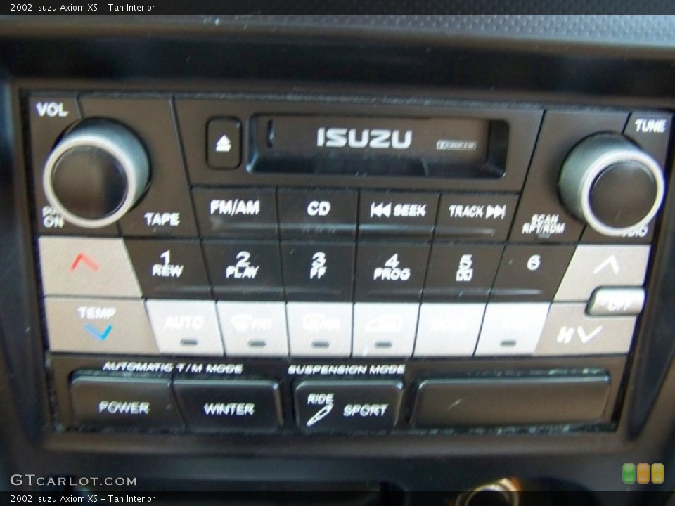 Tan Interior Audio System for the 2002 Isuzu Axiom XS #60693491