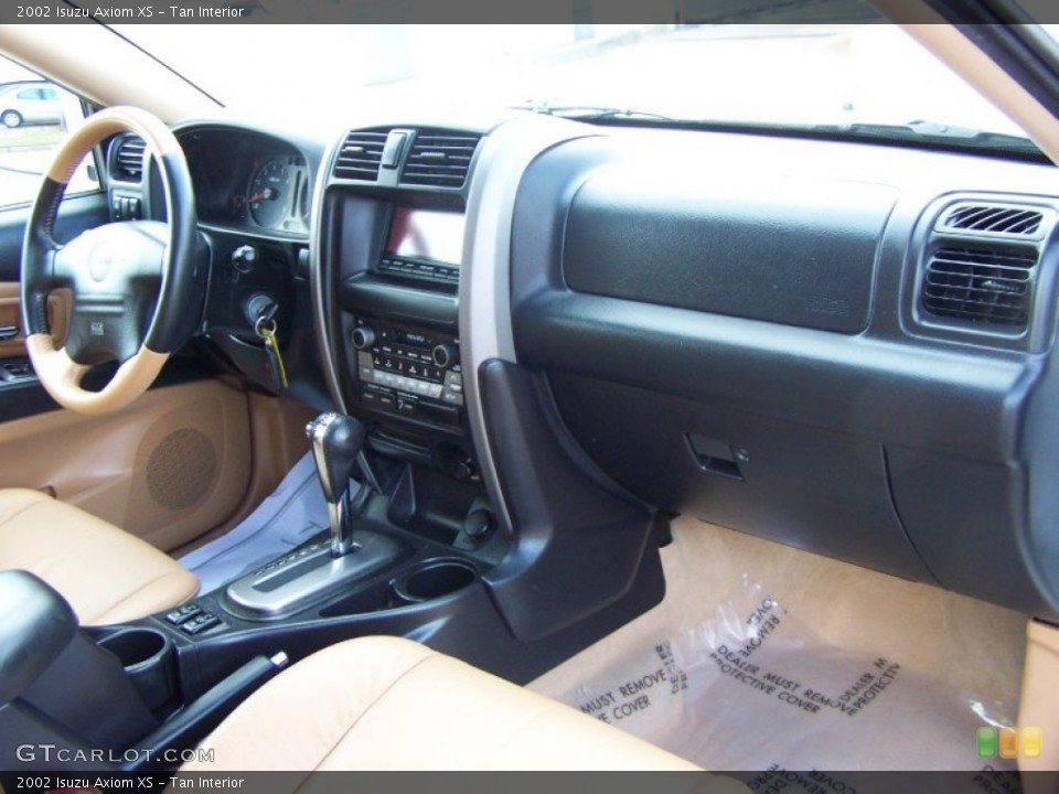 Tan Interior Dashboard for the 2002 Isuzu Axiom XS #60693542