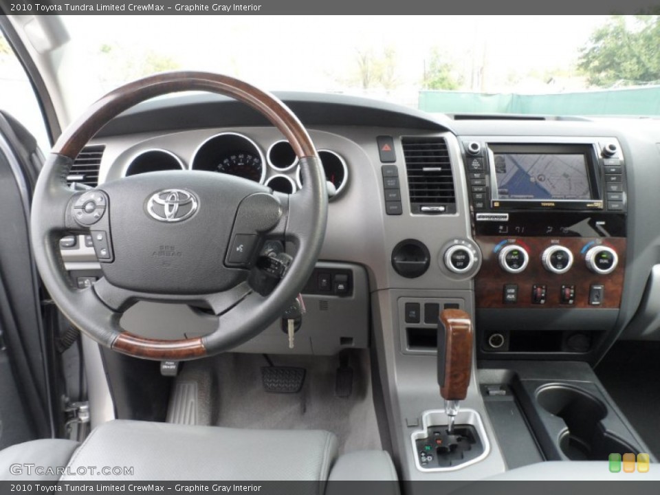 Graphite Gray Interior Dashboard for the 2010 Toyota Tundra Limited CrewMax #60694457