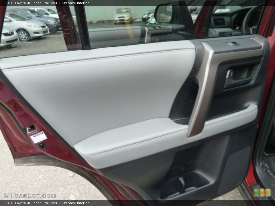 Graphite Interior Door Panel for the 2010 Toyota 4Runner Trail 4x4 #60697457