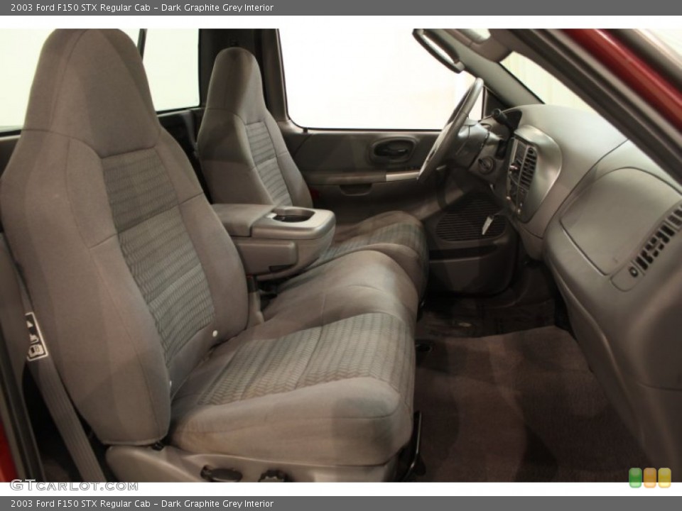Dark Graphite Grey Interior Photo for the 2003 Ford F150 STX Regular Cab #60697835
