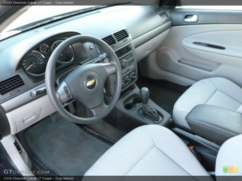 Gray Interior Prime Interior for the 2009 Chevrolet Cobalt LT Coupe #60702270