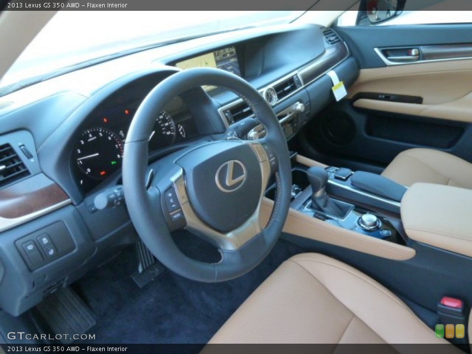 Flaxen Interior Photo for the 2013 Lexus GS 350 AWD #60704524